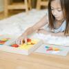 imageMelissa ampamp Doug Pattern Blocks and Boards with 120 MultiColored Wooden Shape Tiles 5 DoubleSided Puzzle Boards Tangram Puzzles Montessori Toys for Girls ampamp BoysStandard