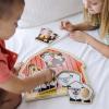 imageMelissa ampamp Doug Pets Jumbo Peg Wooden Puzzle Animal Puzzles Peg Puzzles for Toddlers Ages 1Barnyard Animals