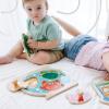 imageMelissa ampamp Doug Pets Jumbo Peg Wooden Puzzle Animal Puzzles Peg Puzzles for Toddlers Ages 1Fish  Pets