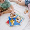 imageMelissa ampamp Doug Pets Jumbo Peg Wooden Puzzle Animal Puzzles Peg Puzzles for Toddlers Ages 1Pets