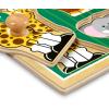 imageMelissa ampamp Doug Pets Jumbo Peg Wooden Puzzle Animal Puzzles Peg Puzzles for Toddlers Ages 1Safari Animals