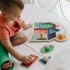 imageMelissa ampamp Doug Pets Jumbo Peg Wooden Puzzle Animal Puzzles Peg Puzzles for Toddlers Ages 1Shapes  Barn
