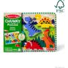 imageMelissa ampamp Doug Pets Wooden Chunky Puzzle 8 pcs Educational Screen Free Activity for Toddler Preschoolers and Kids Ages 2Dinosaur