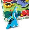 imageMelissa ampamp Doug Pets Wooden Chunky Puzzle 8 pcs Educational Screen Free Activity for Toddler Preschoolers and Kids Ages 2Dinosaur