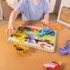 imageMelissa ampamp Doug Pets Wooden Chunky Puzzle 8 pcs Educational Screen Free Activity for Toddler Preschoolers and Kids Ages 2Dinosaur