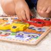 imageMelissa ampamp Doug Pets Wooden Chunky Puzzle 8 pcs Educational Screen Free Activity for Toddler Preschoolers and Kids Ages 2English Only