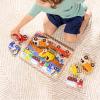 imageMelissa ampamp Doug Pets Wooden Chunky Puzzle 8 pcs Educational Screen Free Activity for Toddler Preschoolers and Kids Ages 2English Only
