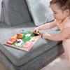 imageMelissa ampamp Doug Pets Wooden Chunky Puzzle 8 pcs Educational Screen Free Activity for Toddler Preschoolers and Kids Ages 2Farm