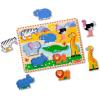 imageMelissa ampamp Doug Pets Wooden Chunky Puzzle 8 pcs Educational Screen Free Activity for Toddler Preschoolers and Kids Ages 2Safari