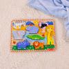 imageMelissa ampamp Doug Pets Wooden Chunky Puzzle 8 pcs Educational Screen Free Activity for Toddler Preschoolers and Kids Ages 2Safari