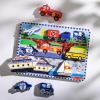 imageMelissa ampamp Doug Pets Wooden Chunky Puzzle 8 pcs Educational Screen Free Activity for Toddler Preschoolers and Kids Ages 2Vehicles