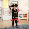 imageMelissa ampamp Doug Pirate Role Play Costume DressUp Set With Hat Sword and Eye PatchFrustrationfree Packaging