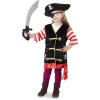 imageMelissa ampamp Doug Pirate Role Play Costume DressUp Set With Hat Sword and Eye PatchFrustrationfree Packaging