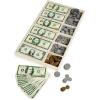imageMelissa ampamp Doug Play Money Set  Educational Toy with Paper Bills and Plastic Coins 50 of Each Denomination and Wooden Cash Drawer for StoragePlay Money Set