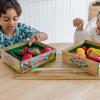 imageMelissa ampamp Doug PlayTime Produce Fruit 9 pcs and Vegetables 7 pcs Realistic Play Food
