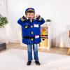 imageMelissa ampamp Doug Police Officer Costume DressUp Set for Kids 8Piece  Pretend Play Uniform with Badge Hat Handcuffs ampamp Accessories  Role Play Outfit for Toddlers ampamp Children Ages 3