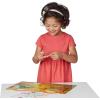 imageMelissa ampamp Doug Puffy Sticker Activity Books Set of 3  DressUp Princess ampamp Mermaid with 208 Reusable Stickers and FoldOut Scenes MessFree Travel Toys for Kids Ages 4  FSC CertifiedSafari  Dinosaur  Ocean