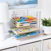 imageMelissa ampamp Doug Puzzle Storage Rack  Wire Rack Holds 12 PuzzlesDeluxe Fit