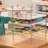 imageMelissa ampamp Doug Puzzle Storage Rack  Wire Rack Holds 12 PuzzlesMulti Fit
