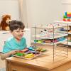 imageMelissa ampamp Doug Puzzle Storage Rack  Wire Rack Holds 12 PuzzlesMulti Fit