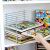 imageMelissa ampamp Doug Puzzle Storage Rack  Wire Rack Holds 12 PuzzlesSingle Fit