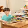 imageMelissa ampamp Doug Puzzle Storage Rack  Wire Rack Holds 12 PuzzlesSingle Fit