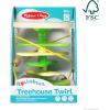imageMelissa ampamp Doug Rollables Treehouse Twirl Infant and Toddler Toy 3 Pieces  FSC CertifiedRollables Treehouse TumbleNew