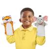 imageMelissa ampamp Doug Safari Buddies Hand Puppets Set of 6 Elephant Tiger Parrot Giraffe Monkey Zebra Soft Plush Puppet Stuffed Animals Pretend Play Toddler Toys for Girls ampamp Boys 2