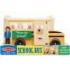 imageMelissa ampamp Doug School Bus Wooden Play Set with 7 Play Figures