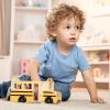 imageMelissa ampamp Doug School Bus Wooden Play Set with 7 Play Figures