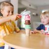 imageMelissa ampamp Doug Scoop and Stack Ice Cream Cone Wooden Magnetic Pretend Play Food Set Preschool Toy Play Ice Cream Set Pretend Food Toy for Toddlers and Kids Ages 3  FSCCertifiedIce Cream