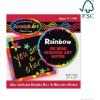 imageMelissa ampamp Doug Scratch Art Rainbow Mini Notes 125 with Wooden Stylus  FSC CertifiedRainbow