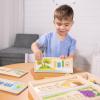imageMelissa ampamp Doug See ampamp Spell Wooden Educational Toy with 8 DoubleSided Spelling Boards and 64 Letters Preschool Learning Activities See ampamp Spell Learning Toys for Kids Ages 4Spanish