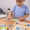 imageMelissa ampamp Doug See ampamp Spell Wooden Educational Toy with 8 DoubleSided Spelling Boards and 64 Letters Preschool Learning Activities See ampamp Spell Learning Toys for Kids Ages 4Spanish