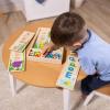 imageMelissa ampamp Doug See ampamp Spell Wooden Educational Toy with 8 DoubleSided Spelling Boards and 64 Letters Preschool Learning Activities See ampamp Spell Learning Toys for Kids Ages 4Spanish
