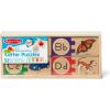 imageMelissa ampamp Doug SelfCorrecting Alphabet Wooden Puzzles with Storage Box 52 pcs ABC Puzzles Wooden Alphabet Puzzle for Kids Ages 4