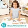 imageMelissa ampamp Doug SelfCorrecting Alphabet Wooden Puzzles with Storage Box 52 pcs ABC Puzzles Wooden Alphabet Puzzle for Kids Ages 4