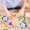imageMelissa ampamp Doug SelfCorrecting Alphabet Wooden Puzzles with Storage Box 52 pcs ABC Puzzles Wooden Alphabet Puzzle for Kids Ages 4