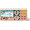 imageMelissa ampamp Doug SelfCorrecting Wooden Number Puzzles with Storage Box 40 pcs