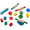 imageMelissa ampamp Doug Shape Model and Mold Clay Activity Set  4 Tubs of Modeling Dough and Tools