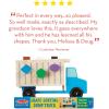 imageMelissa ampamp Doug ShapeSorting Wooden Dump Truck Toy with 9 Colorful Shapes and 2 Play Figures Wooden Vehicle Toys Shape Sorter Toys for Toddlers Ages 2