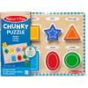 imageMelissa ampamp Doug Shapes Wooden Chunky Puzzle 8 pcs  FSC Certified