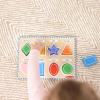 imageMelissa ampamp Doug Shapes Wooden Chunky Puzzle 8 pcs  FSC Certified