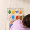 imageMelissa ampamp Doug Shapes Wooden Chunky Puzzle 8 pcs  FSC Certified