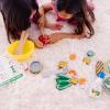 imageMelissa ampamp Doug Slice and Toss Salad Play Food Set  52 Wooden and Felt Pieces