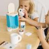 imageMelissa ampamp Doug Smoothie Maker Working Pretend Play Blender Set with Toy Food ampamp Play Kitchen Accessories Preschool Learning Toys for Girls ampamp Boys 3Wooden Brew  Serve Coffee Set