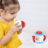 imageMelissa ampamp Doug Smoothie Maker Working Pretend Play Blender Set with Toy Food ampamp Play Kitchen Accessories Preschool Learning Toys for Girls ampamp Boys 3Wooden Steep  Serve Tea Set