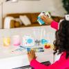 imageMelissa ampamp Doug Smoothie Maker Working Pretend Play Blender Set with Toy Food ampamp Play Kitchen Accessories Preschool Learning Toys for Girls ampamp Boys 3Blender Set