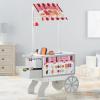 imageMelissa ampamp Doug Snacks ampamp Sweets Food Cart with Play Food Wooden Toys ampamp Kids Play Kitchen Accessories Preschool Learning Toys for Girls ampamp Boys 3
