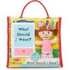 imageMelissa ampamp Doug Soft Activity Baby Book  What Should I WearWhat Should I Wear
